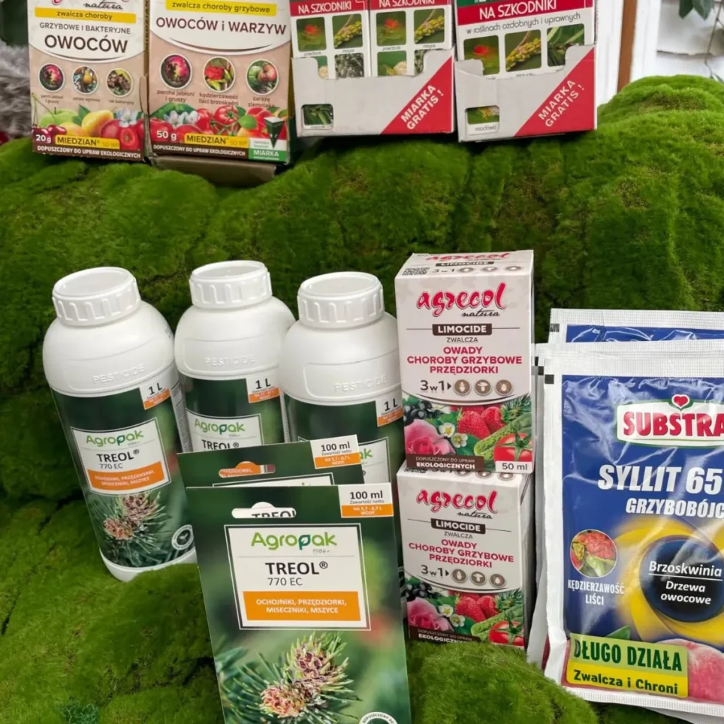 środki ochrony roślin subvstral, agropak i inne