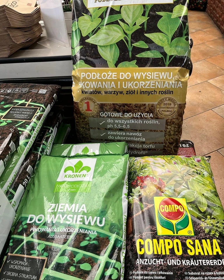 ziemia do wysiewu